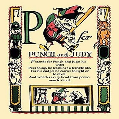 Buyenlarge 'P for Punch and Judy' Paper Poster, 20 by 30-Inch