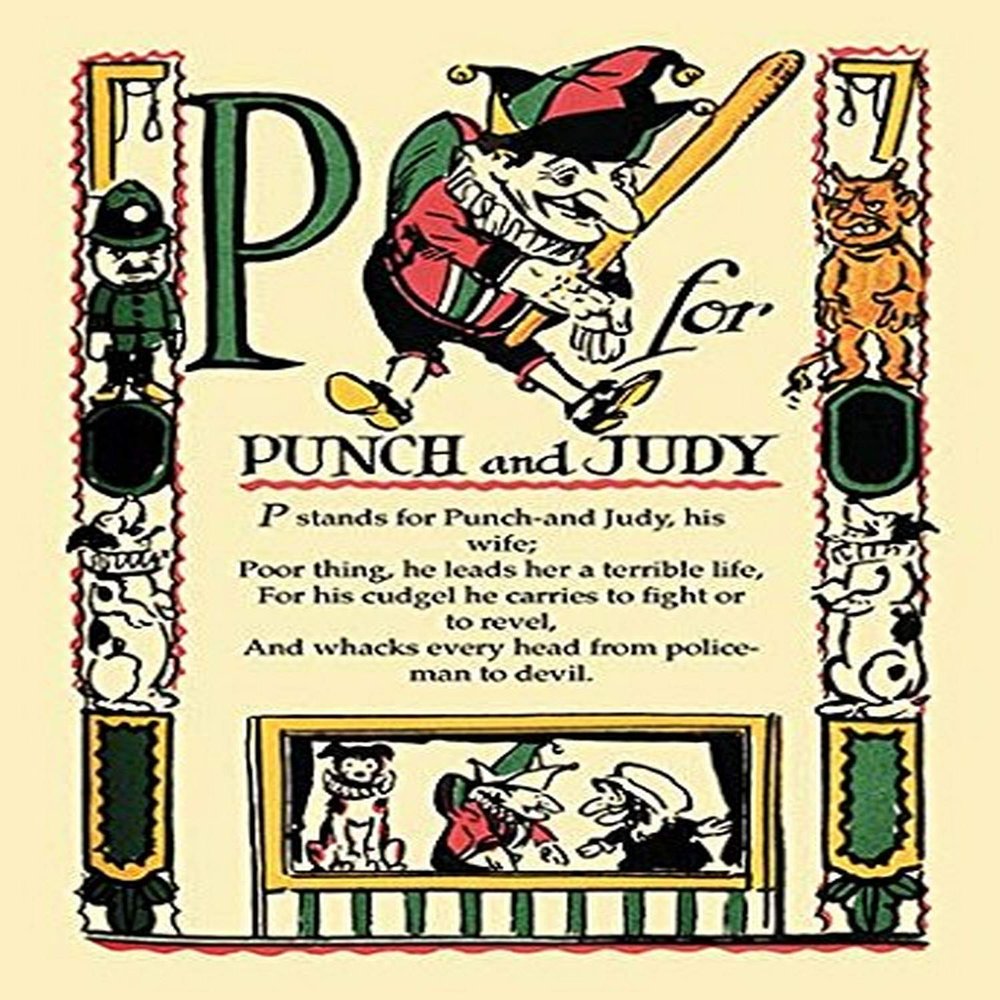 Buyenlarge 'P for Punch and Judy' Paper Poster, 20 by 30-Inch