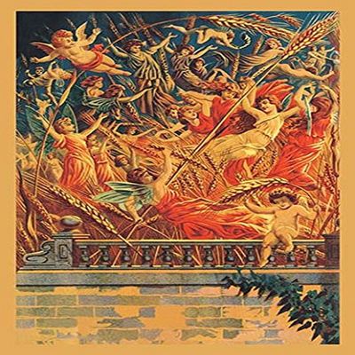 Buyenlarge 'Wheat Angels No.2' Paper Poster, 20 by 30-Inch