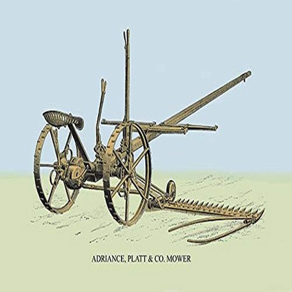 Buyenlarge 'Adriance, Platt and Co. Mower' Paper Poster, 20 by 30-Inch