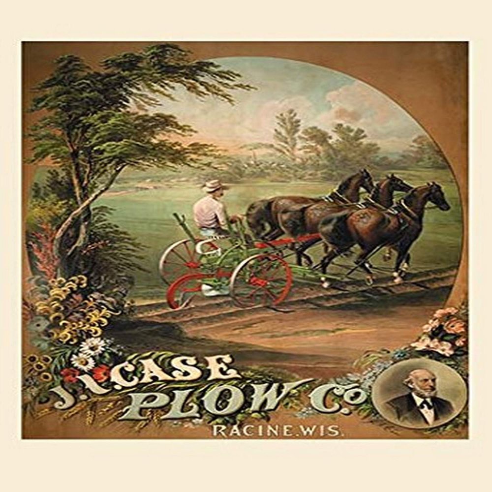 Buyenlarge 'J.I. Case Plow Co.' Paper Poster, 20 by 30-Inch