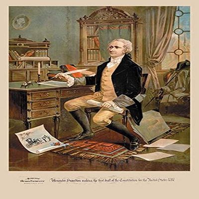 Buyenlarge 'Alexander Hamilton' Paper Poster, 20 by 30-Inch