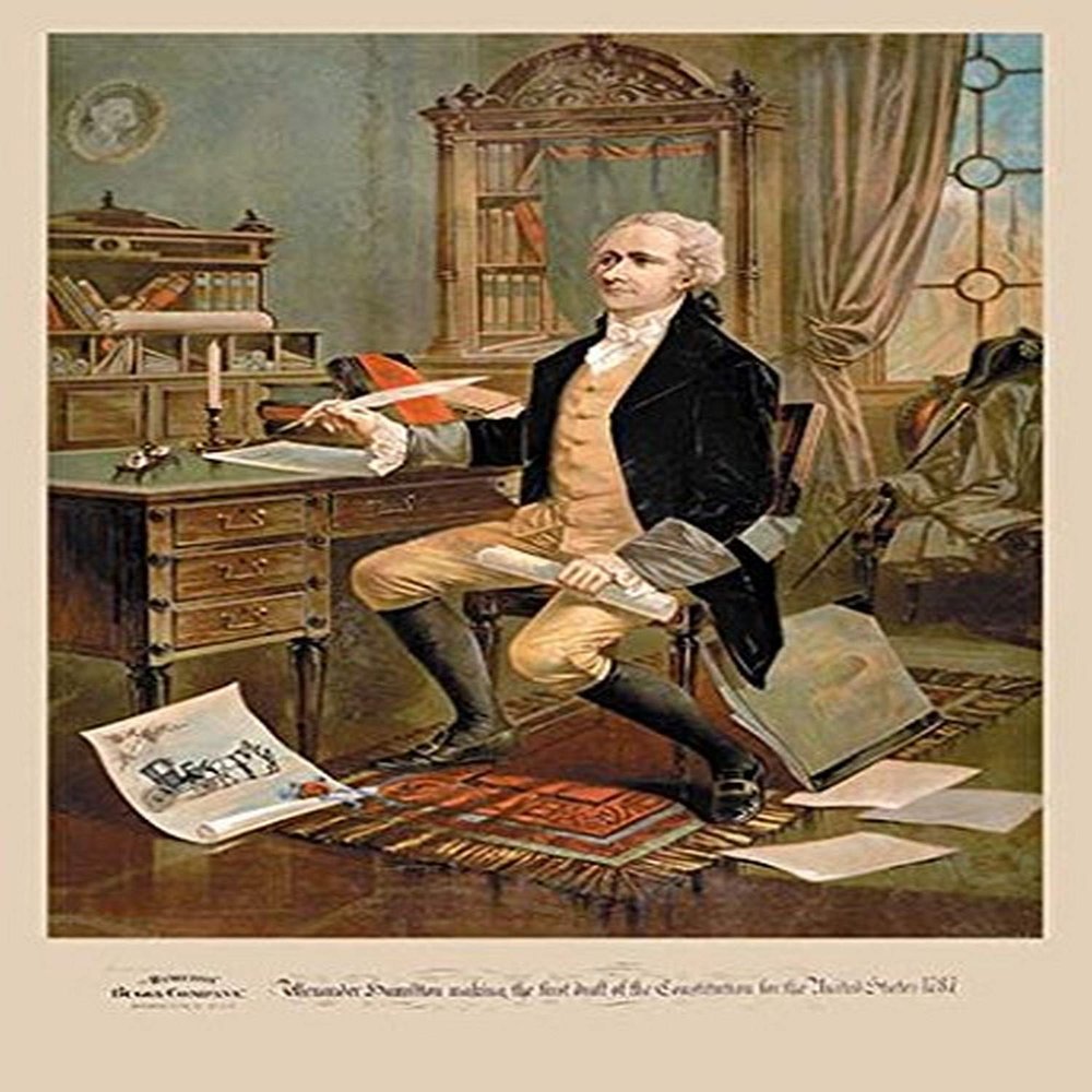 Buyenlarge 'Alexander Hamilton' Paper Poster, 20 by 30-Inch