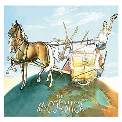 Buyenlarge 'The McCormick Grain Binder on Top of The World' Paper Poster, 20 by 30-Inch
