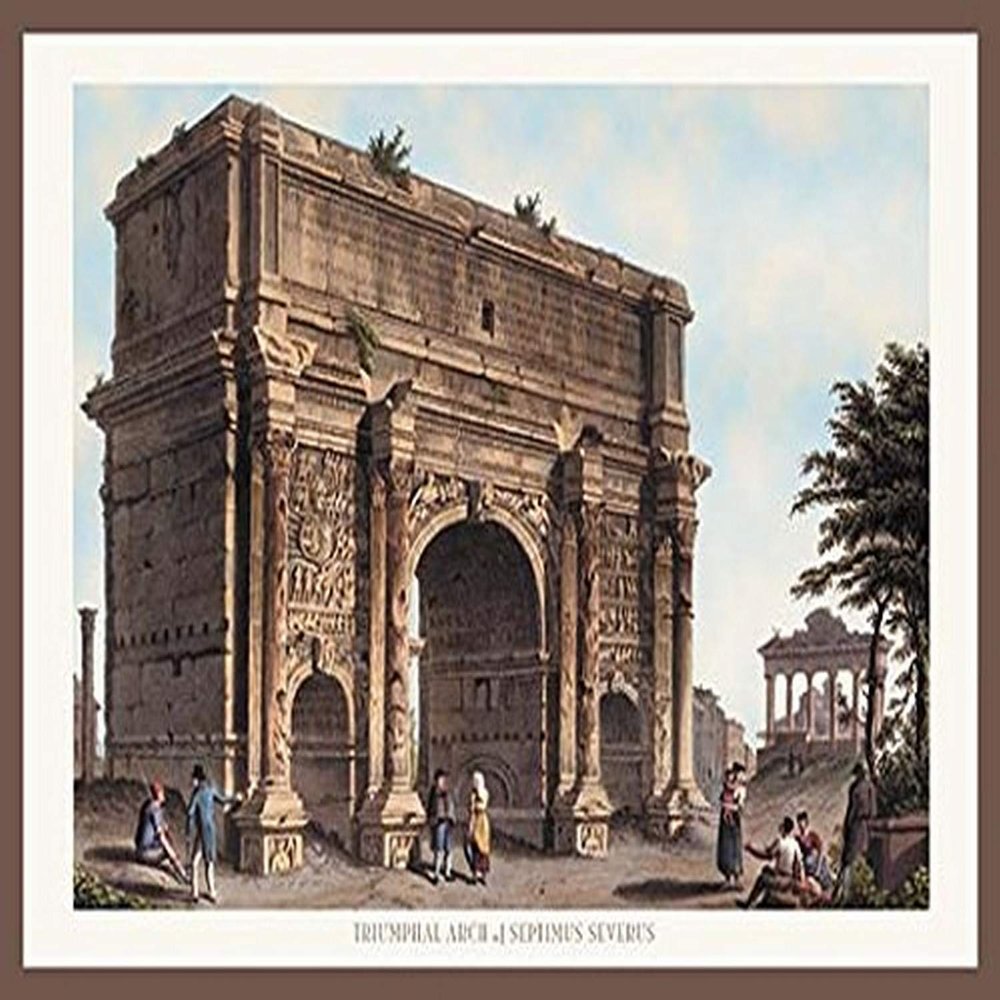 Buyenlarge 'Triumphal Arch of Septimus Severus' Paper Poster, 20 by 30-Inch
