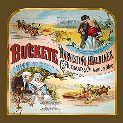 Buyenlarge 'Buckeye Mower and Reaper Family for 1872' Paper Poster, 20 by 30-Inch