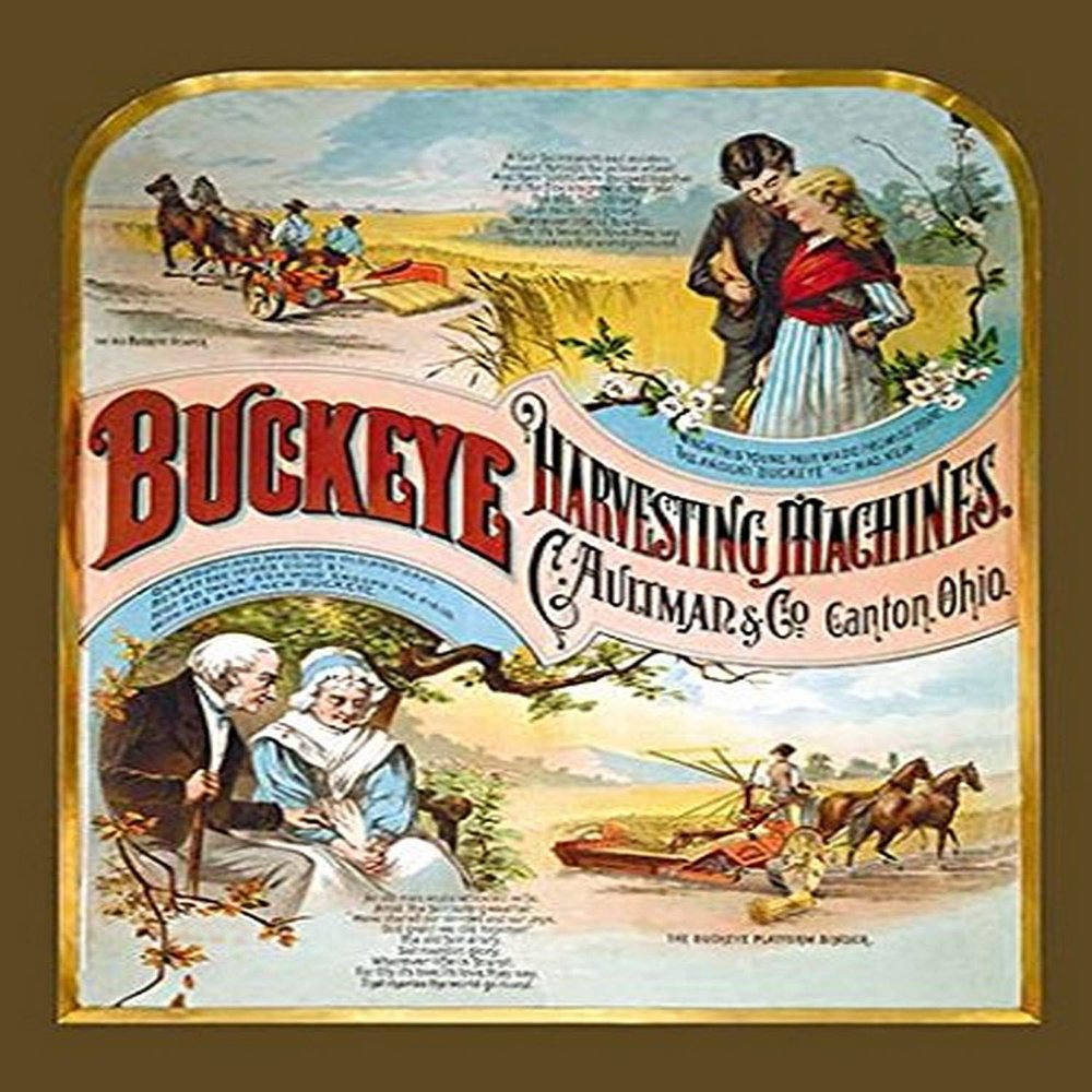 Buyenlarge 'Buckeye Mower and Reaper Family for 1872' Paper Poster, 20 by 30-Inch