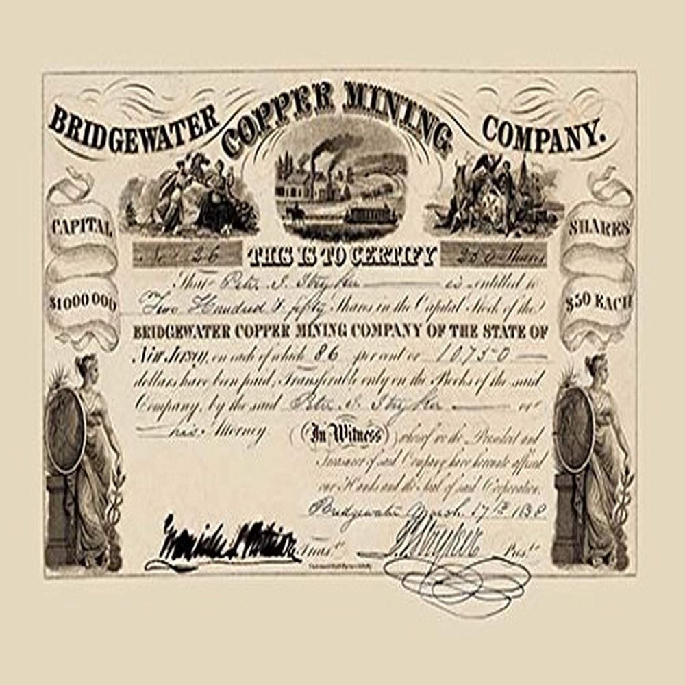 Buyenlarge 'Bridgewater Copper Mining Company' Paper Poster, 20 by 30-Inch