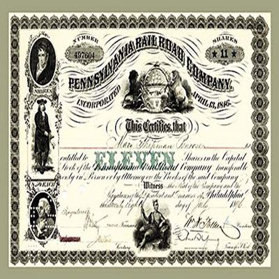 Buyenlarge 'Pennsylvania Railroad Company' Paper Poster, 20 by 30-Inch
