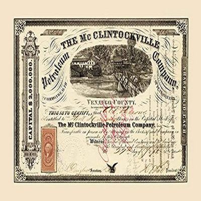Buyenlarge 'The McClintockville Petroleum Company' Paper Poster, 20 by 30-Inch
