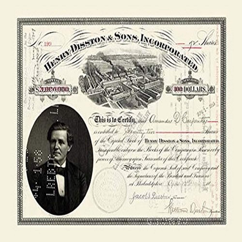 Buyenlarge 'Henry Disston and Sons Inc.' Paper Poster, 20 by 30-Inch