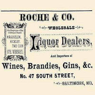 Buyenlarge 'Roche and Co. Wholesale Liquor Dealers' Paper Poster, 20 by 30-Inch