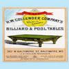 Buyenlarge 'The H.W. Collender Company's World Renown Billiard and Pool Tables' Paper Poster, 20 by 30-Inch view 1