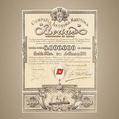 Buyenlarge 'Compania Anonima Maritima Brodas' Paper Poster, 20 by 30-Inch