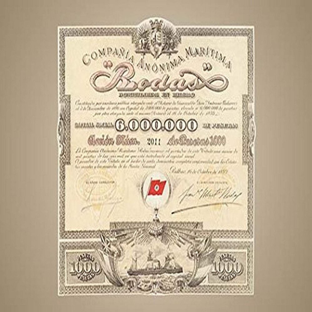 Buyenlarge 'Compania Anonima Maritima Brodas' Paper Poster, 20 by 30-Inch
