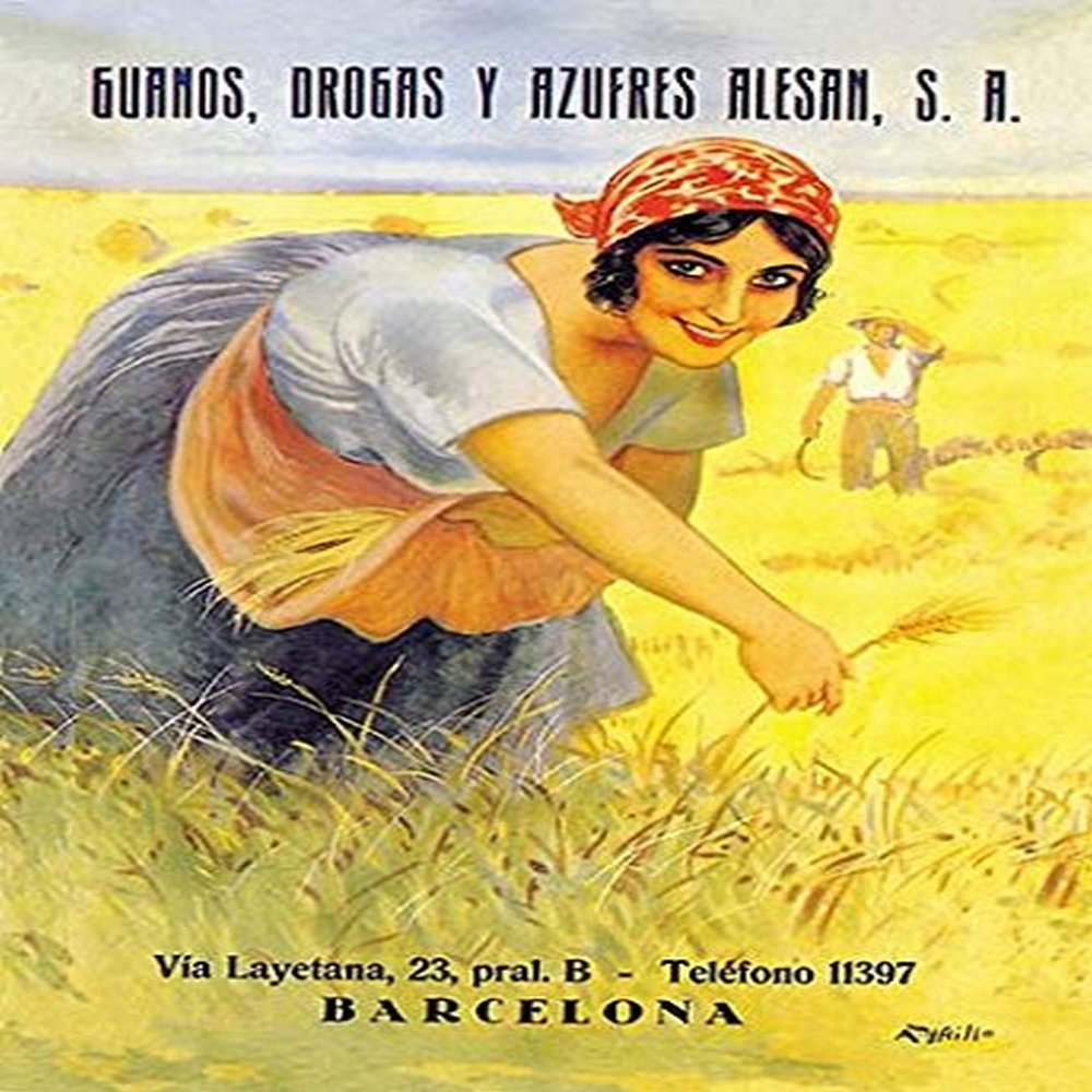 Buyenlarge 'Guanos, Drogas Y Azufres Alesan' Paper Poster, 20 by 30-Inch
