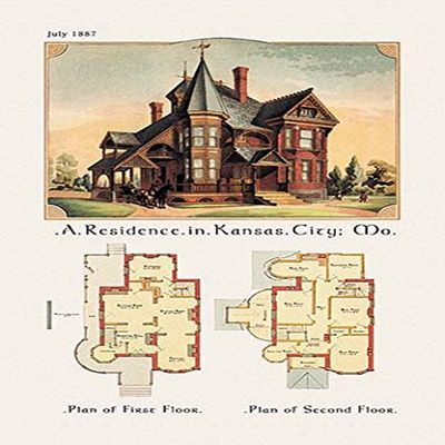 Buyenlarge 'A Residence in Kansas City, Missouri' Paper Poster, 20 by 30-Inch