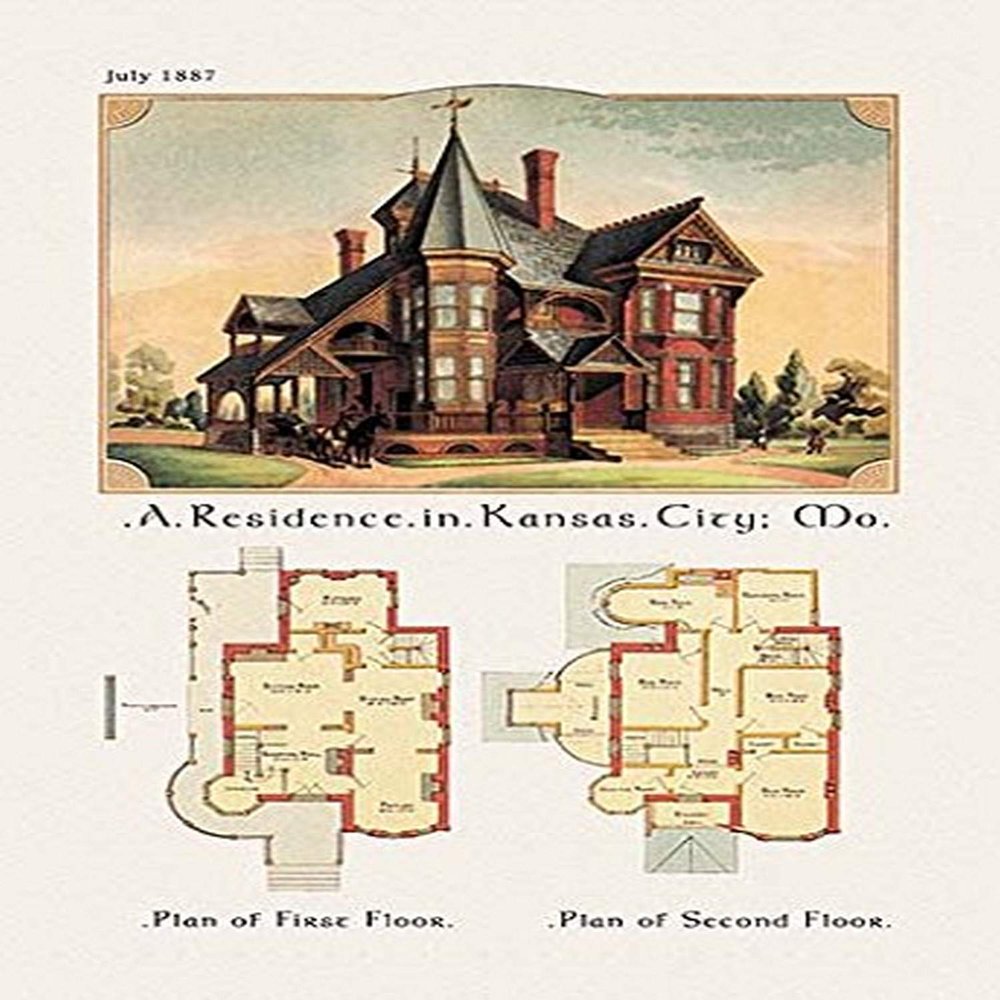 Buyenlarge 'A Residence in Kansas City, Missouri' Paper Poster, 20 by 30-Inch