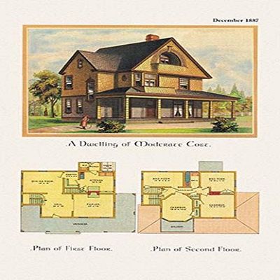 Buyenlarge 'A Dwelling of Moderate Cost' Paper Poster, 20 by 30-Inch