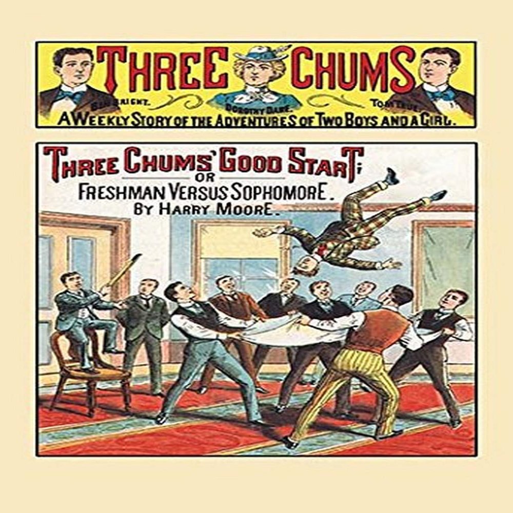 Buyenlarge 'Three Chums: Three Chums' Good Start' Paper Poster, 20 by 30-Inch