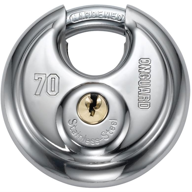 8103 Bullmastiff Padlock Hardened Steel Shackel 0.37" 9.5 MM
