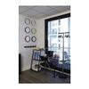 Alba HORNEW Silent Quartz Clock Metal view 2