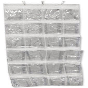 24-Compartment Shoe Holder
