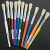 Art Supplies 402050 Stubby Brushes With Handles - Brown view 1