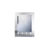 Summit CT661BIDPLADA Refrigerator, Silver view 1