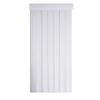 LOTUS & WINDOWARE Smooth Curved Vertical, 66 by 84-Inch, White view 2