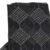 BalsaCircle 54-Inch Wide x 4 Yards Black and Silver Checkered Fabric by The Bolt - Sewing Craft Wedding Party Draping Supplies view 3