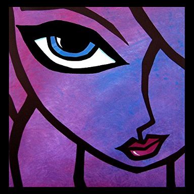 FRAMED Smooth by FidoStudio 30x24 Giclee Edition Art Print Poster Wall Decor Pink Blue Purple Female Lady Sexy Beauty Salon Art Woman Of Beauty Nail Hair Fashion Art