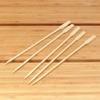 BambooMN 9.8" Premium Bamboo Arrow Shrimp Meat Fruit Kebab Skewer - Beige Colored - 300 Pieces view 3
