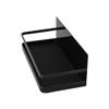 Yamazaki 2523 Magnetic Spice Rack, Black, Approx. W 9.6 x D 4.3 x H 3.3 inches (24.5 x 11 x 8.5 cm), Tower Seasoning Rack, Kitchen Storage view 3