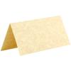 JAM PAPER Printable Place Cards - 3 3/4 x 1 3/4 - Natural Parchment - 12/Pack view 1