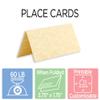 JAM PAPER Printable Place Cards - 3 3/4 x 1 3/4 - Natural Parchment - 12/Pack view 4