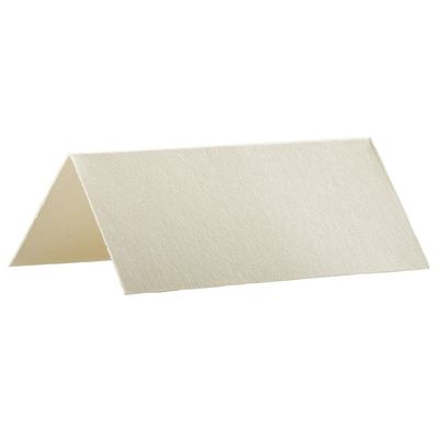 JAM PAPER Printable Place Cards - 3 3/4 x 1 3/4 - Stardream Metallic Opal - 12/Pack