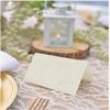 JAM PAPER Printable Place Cards - 3 3/4 x 1 3/4 - Stardream Metallic Opal - 12/Pack view 3
