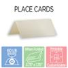 JAM PAPER Printable Place Cards - 3 3/4 x 1 3/4 - Stardream Metallic Opal - 12/Pack view 4