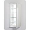 Robern PLM2040GBLE Bevel Edge, Classic Gray Interior, Electric  Left Hinge PL Series 20" x 40" Flat Top Cabinet view 2