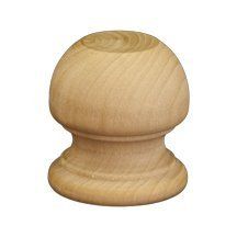 Finial Dowel Cap Ends-Bag of 25