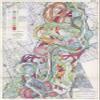 1944 Fisk Mississippi Meander Map Ancient River Bed Sheet 2 - Map Reproduction 16 X 24 inches view 1