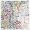 1944 Fisk Mississippi Meander Map Ancient River Bed Sheet 3 - Map Reproduction 16 X 24 inches view 1