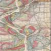 1944 Fisk Mississippi Meander Map Ancient River Bed Sheet 9 - Map Reproduction 16 X 24 inches view 2