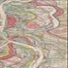 1944 Fisk Mississippi Meander Map Ancient River Bed Sheet 9 - Map Reproduction 16 X 24 inches view 3