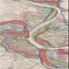 1944 Fisk Mississippi Meander Map Ancient River Bed Sheet 13 - Map Reproduction 16 X 24 inches view 3