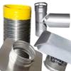 Rockford Chimney Supply 316 Stainless Steel Smooth Wall Chimney Liner Tee Kit, 5 Inch x 25 Feet view 1