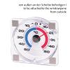 Westmark 52122280 Window Thermometer, White view 3