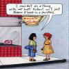 Ponytail Funny Birthday Card view 1