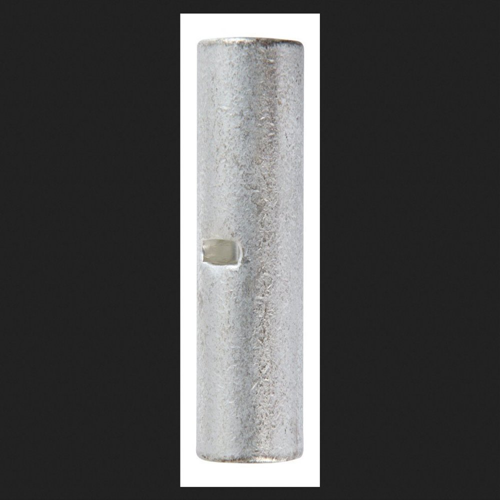 Terminal, Butt Splice, 4 Gauge, Uninsulated (Pack of 2): Essential for Secure Electrical Connections